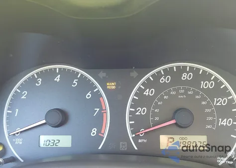 2009 Toyota Corolla S из США, поврежденный, VIN 2T1BU40E99C004048